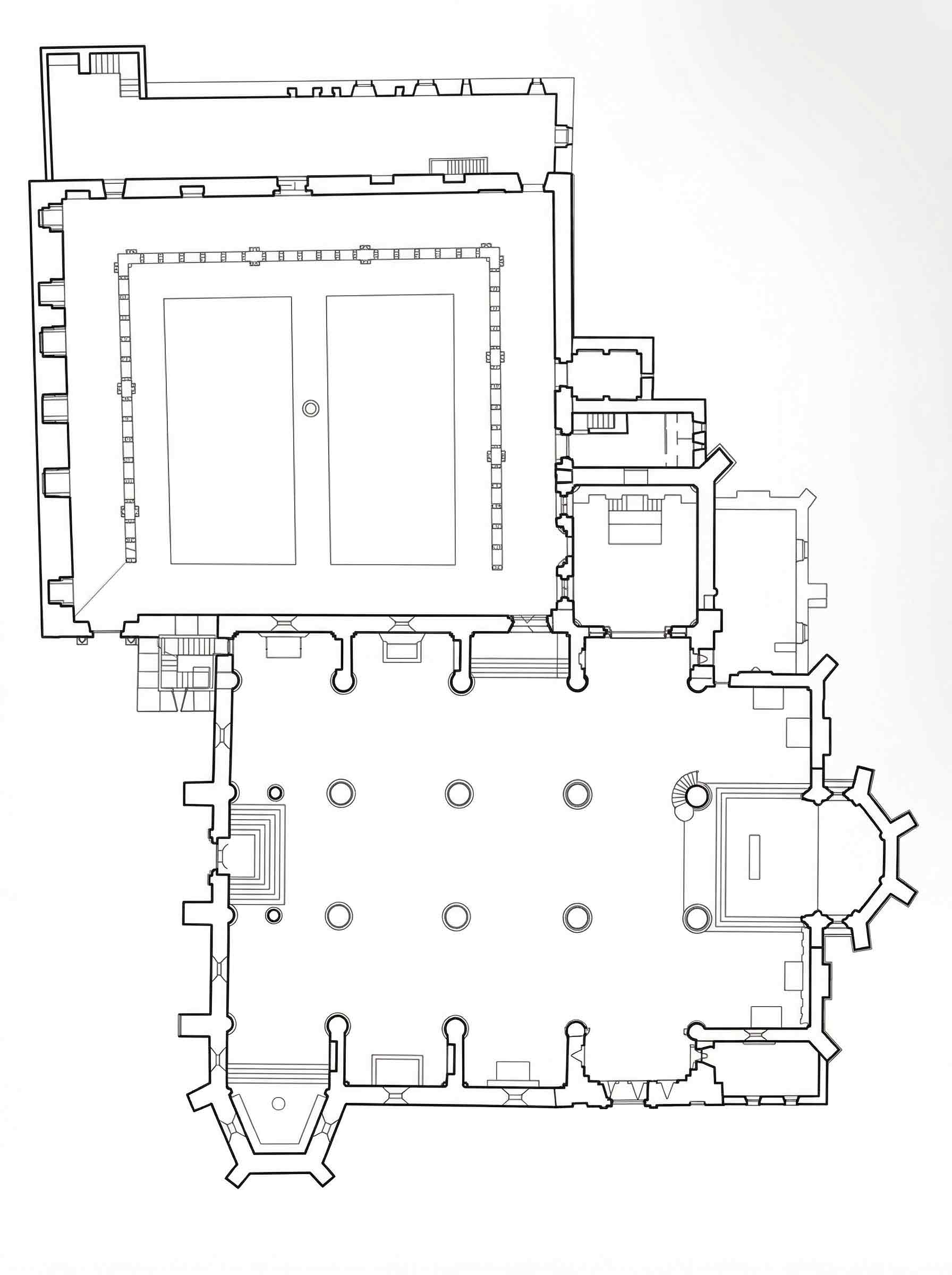 Plano de la concatedral