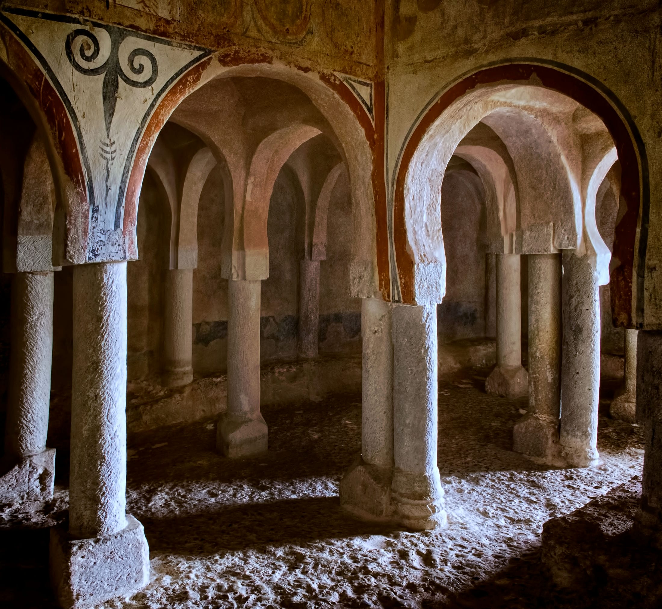 Interior de la Ermita de San Baudelio