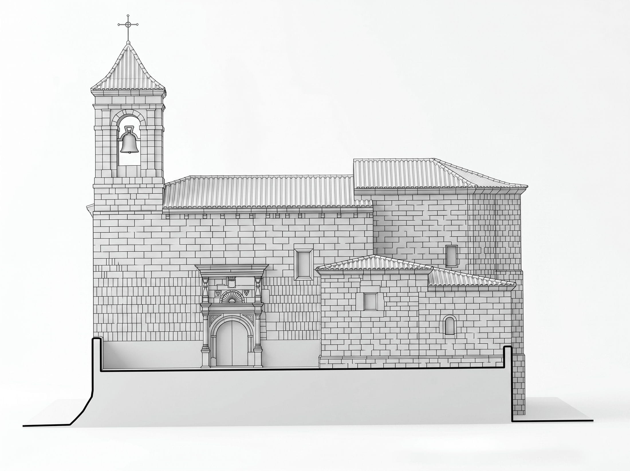 Alzado de la Inmaculada Concepción