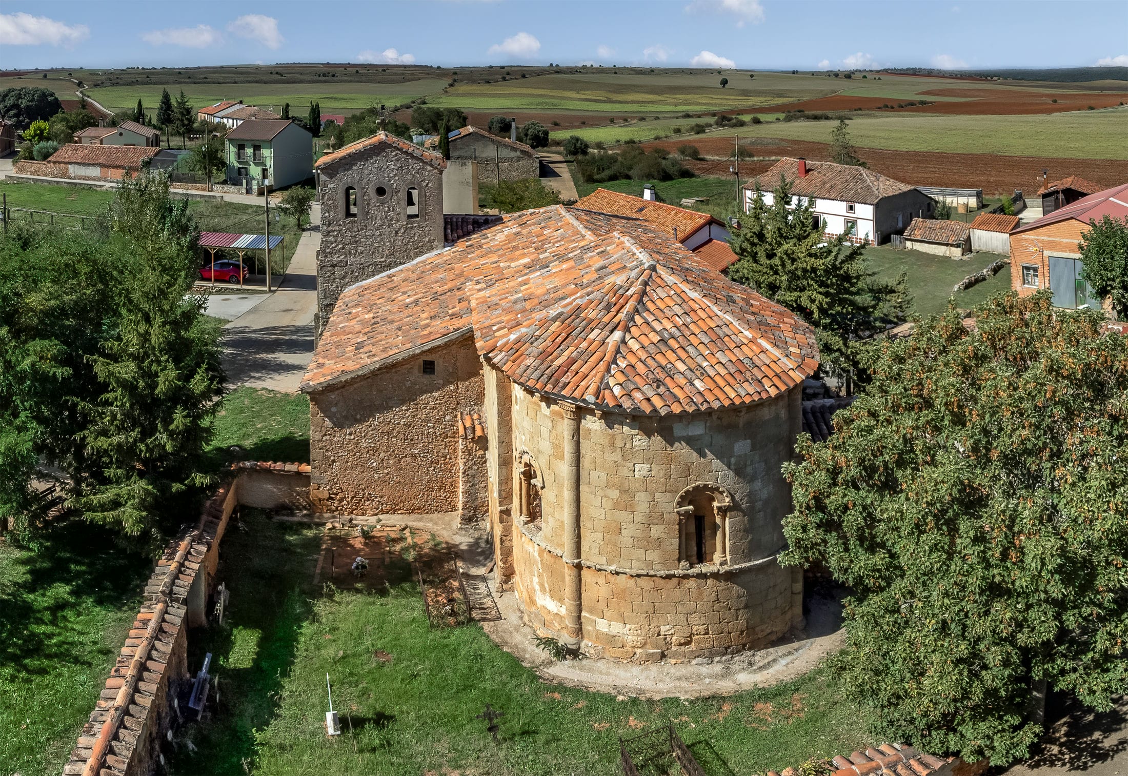 Vista exterior de la Natividad de Nuestra Señora