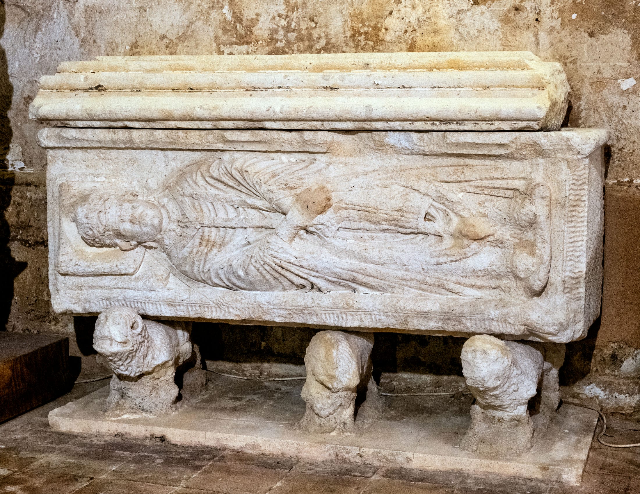 Sepulcro del Monasterio de Santa María de Huerta
