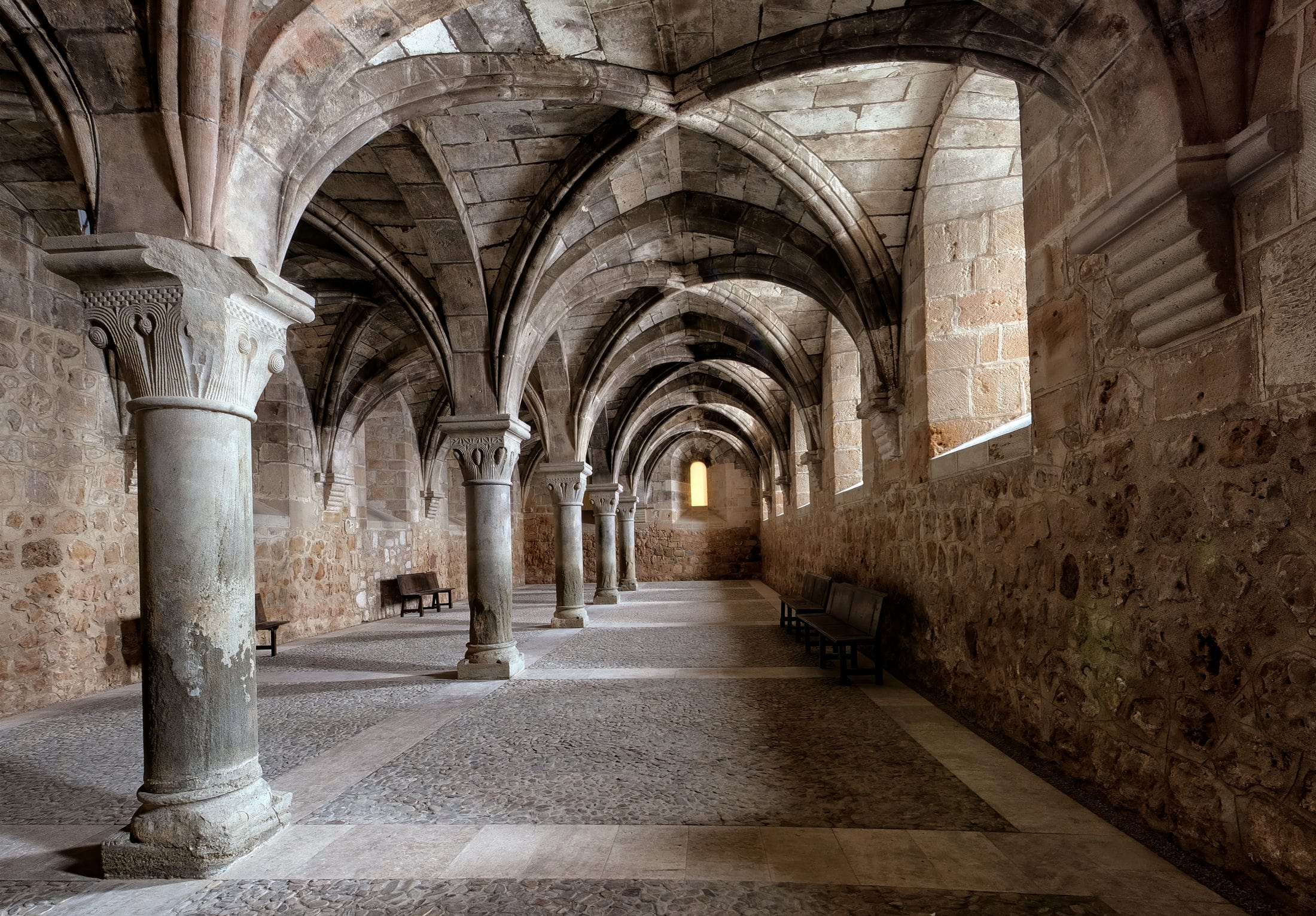 Sala de Conversos del Monasterio de Santa María de Huerta