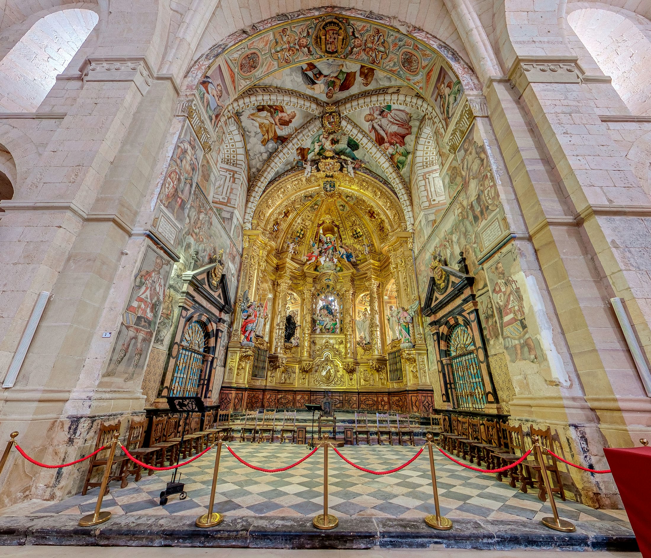 Retablo de la Iglesia del Monasterio de Santa María de Huerta