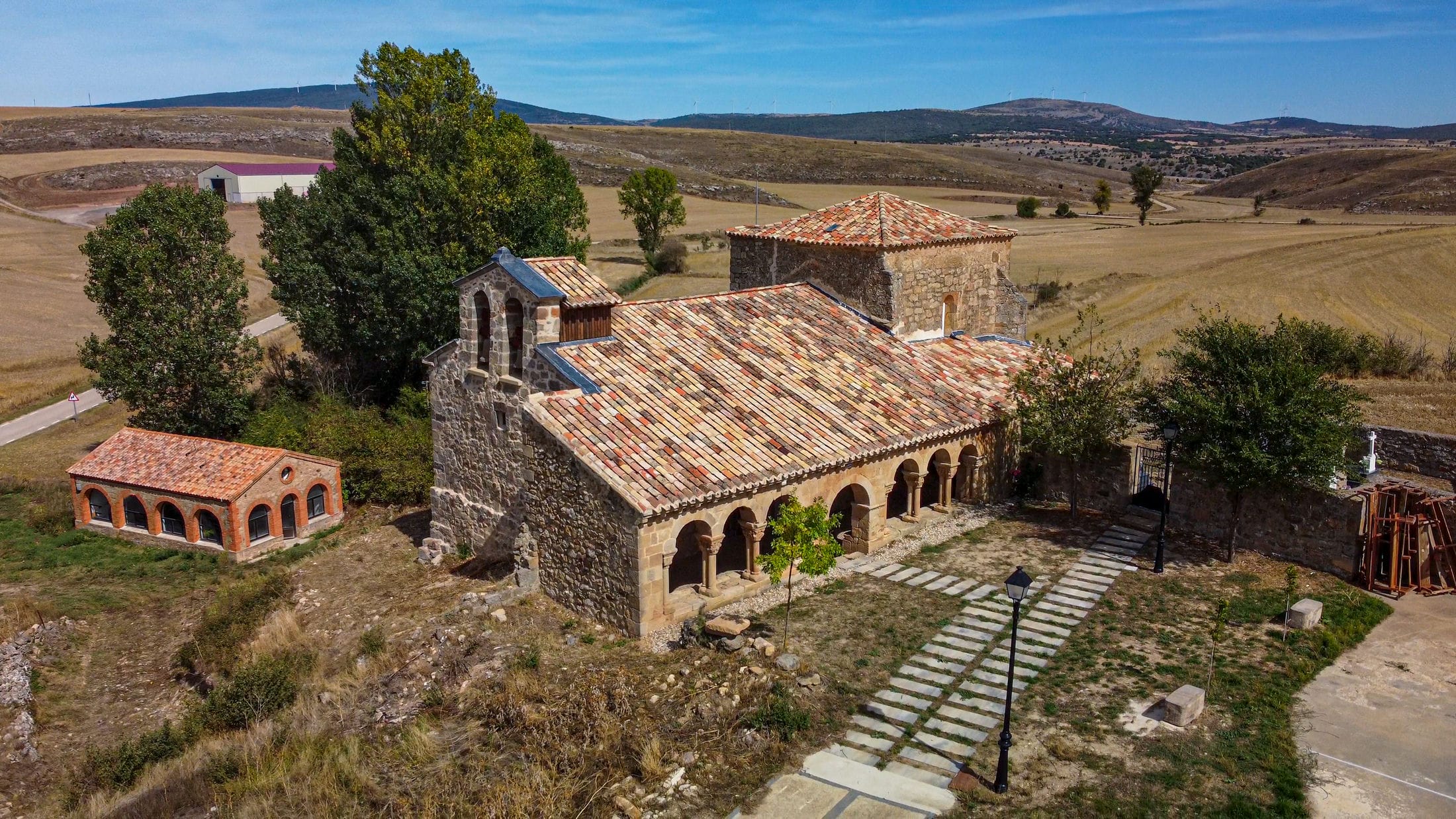 Vista exterior de la iglesia de la Concepción