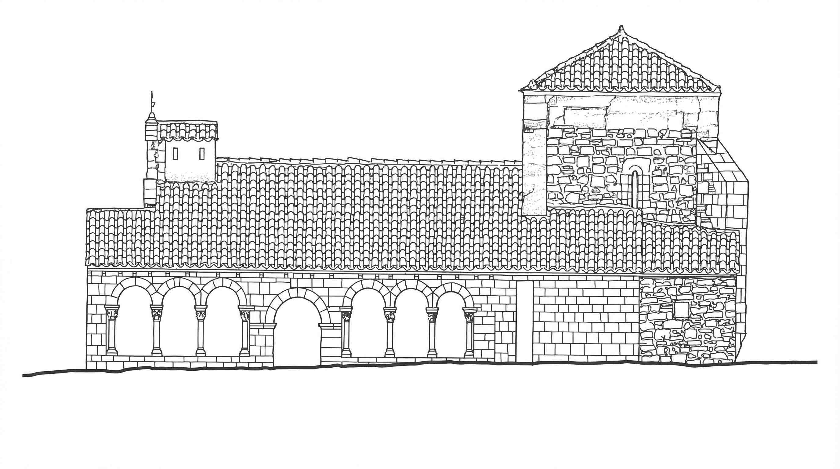 Alzado de la Iglesia de la Concepción