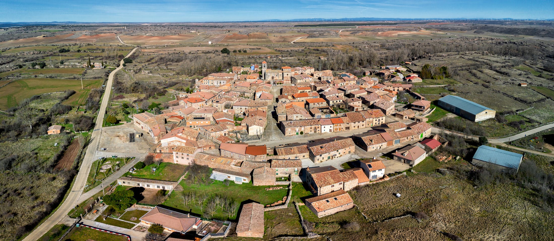 Vista aerea de Romanillos