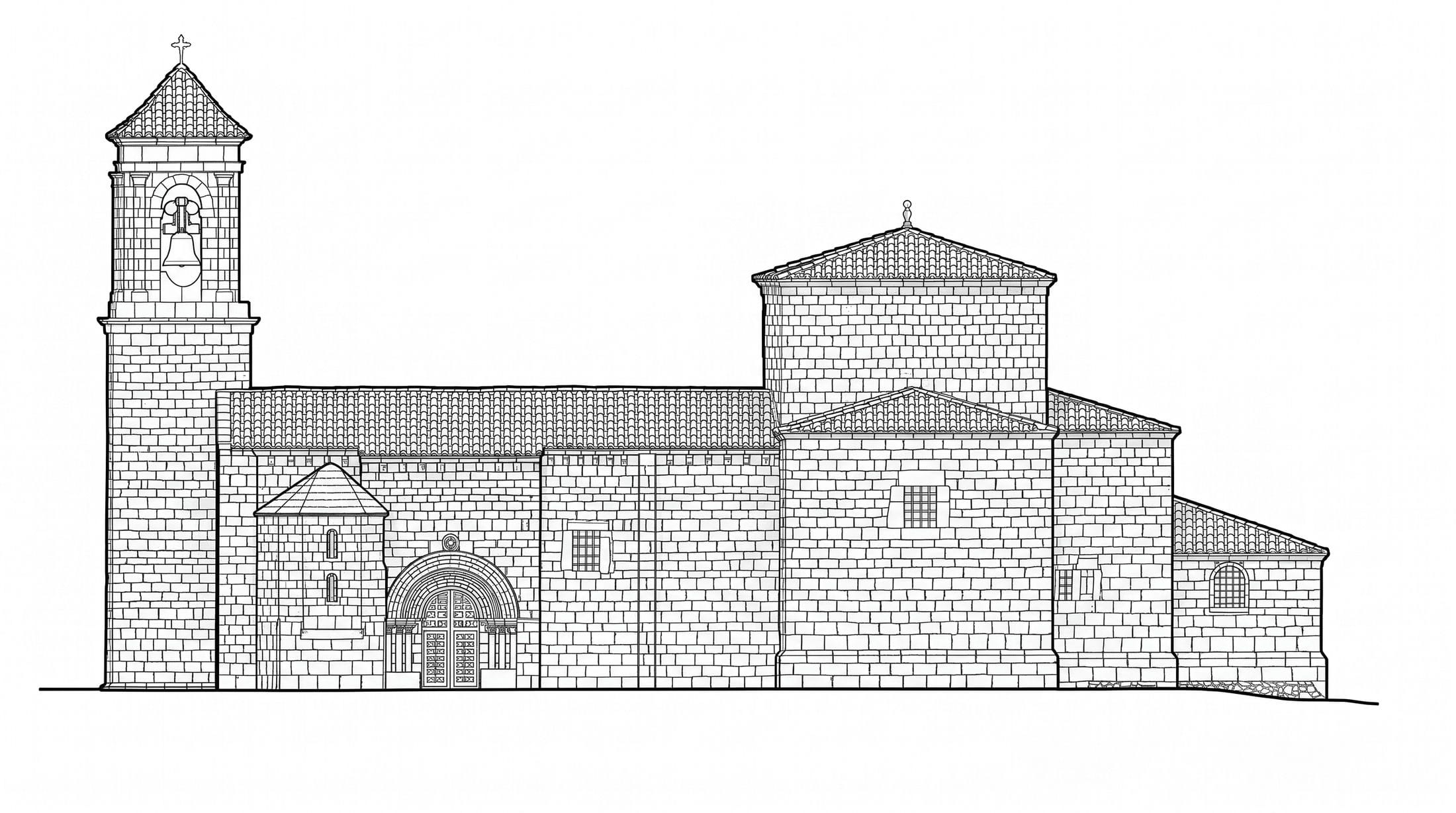 Alzado de san miguel arcángel
