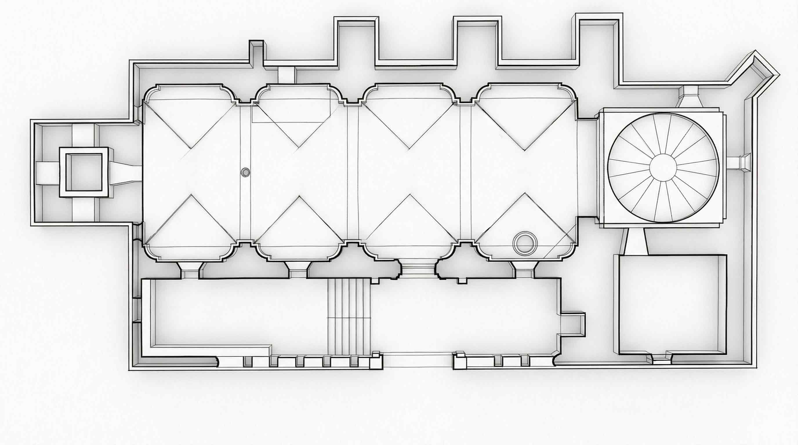 Planta de Santa Cristina