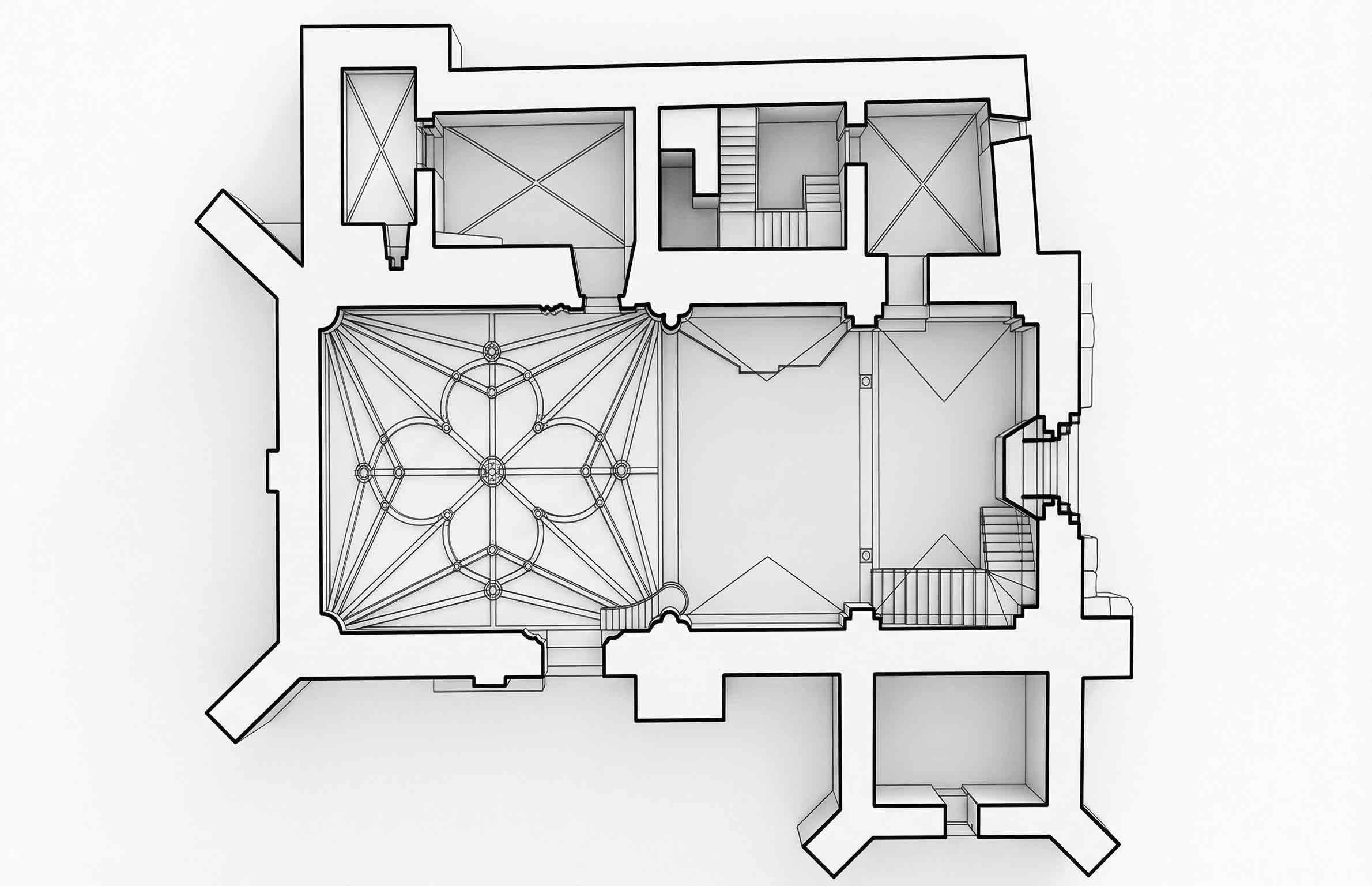 Planta de Santa María del Castillo