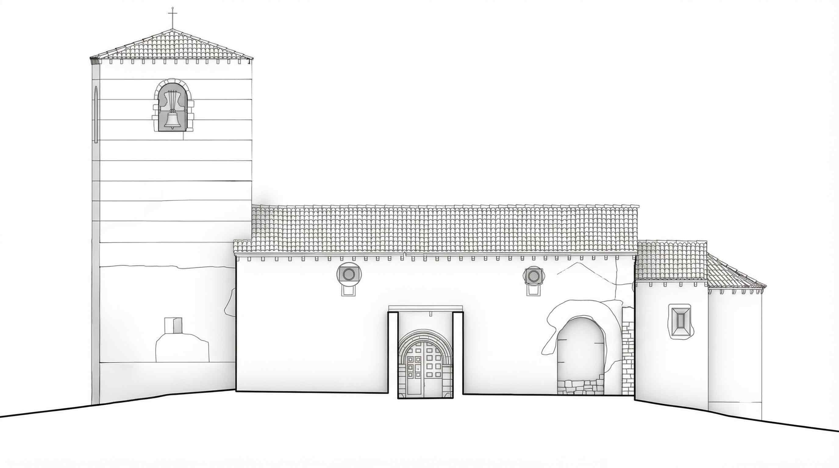 Alzado de Santa María