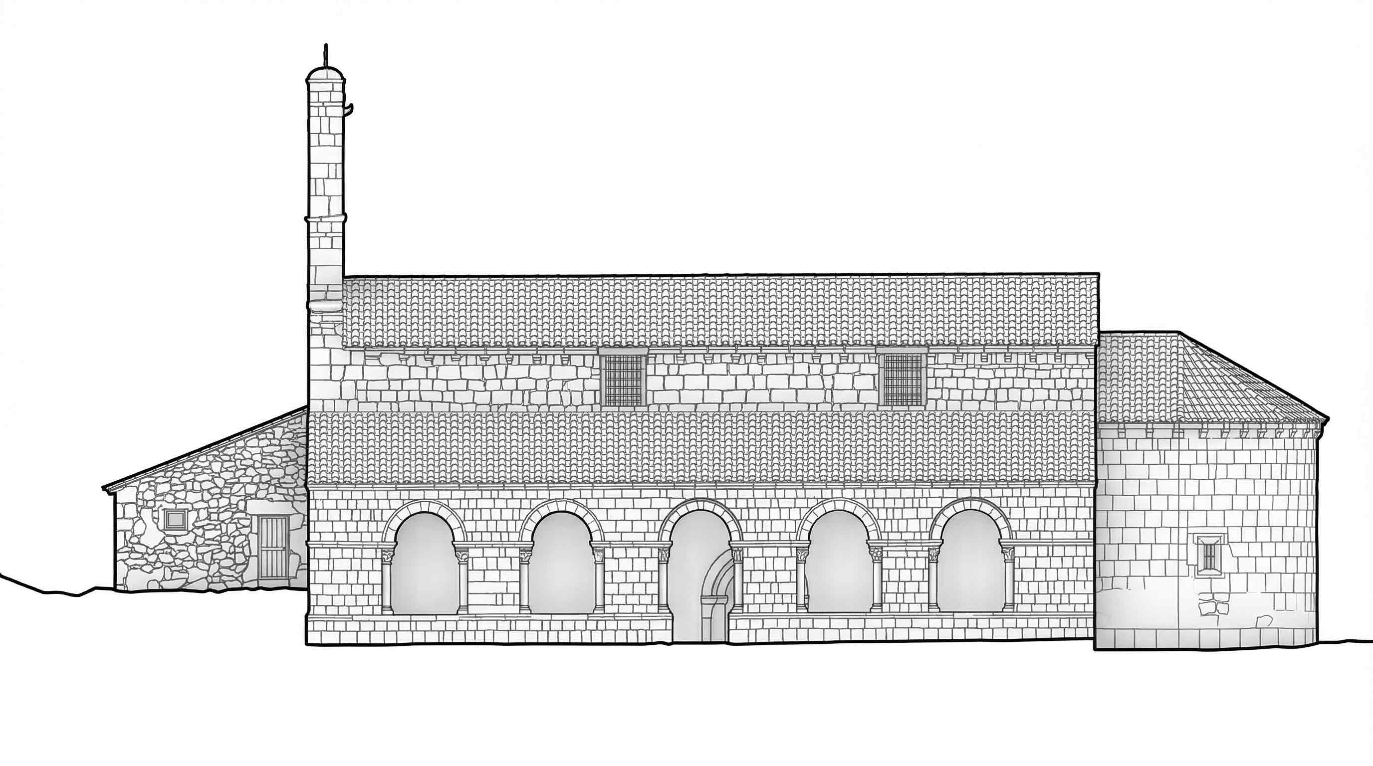 Alzado de Santa María