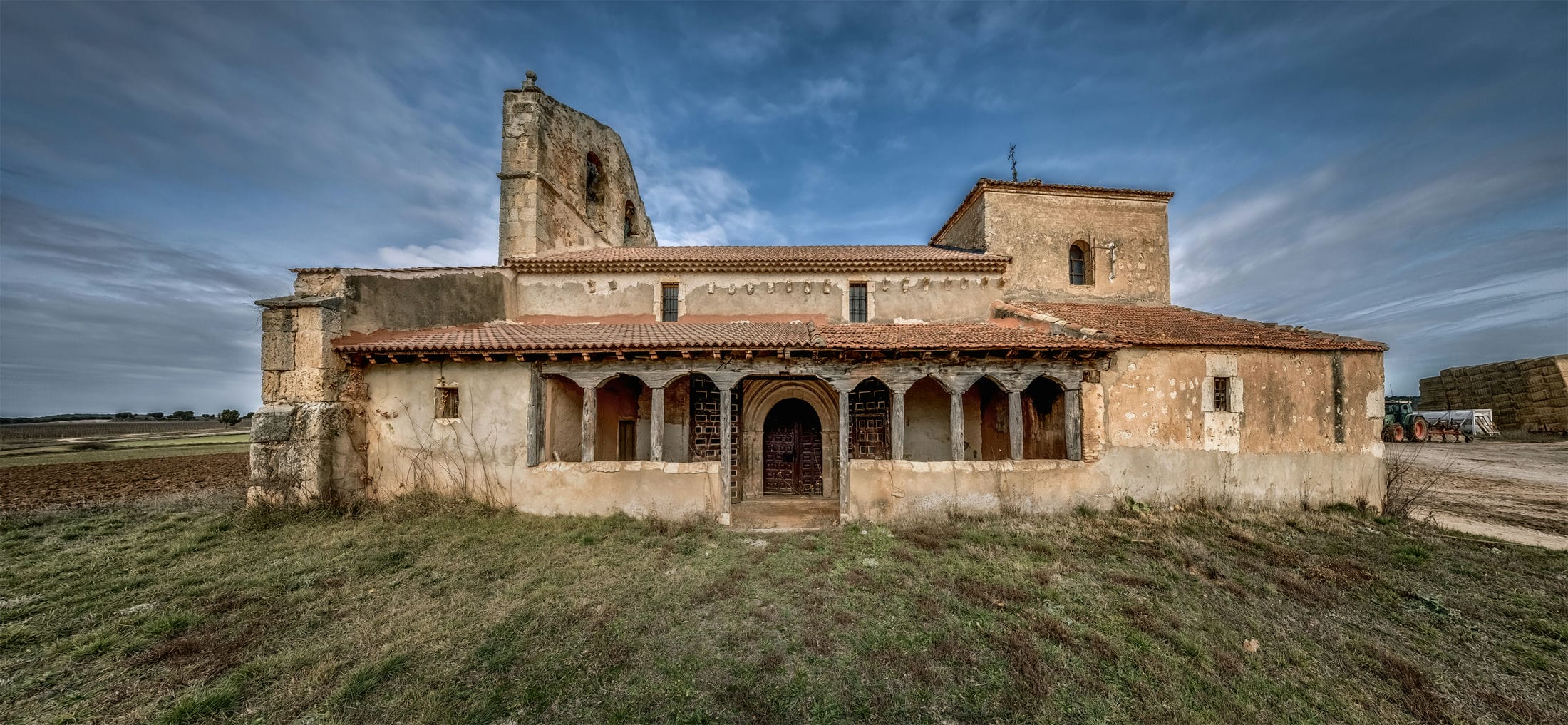 Detalle del muro exterior