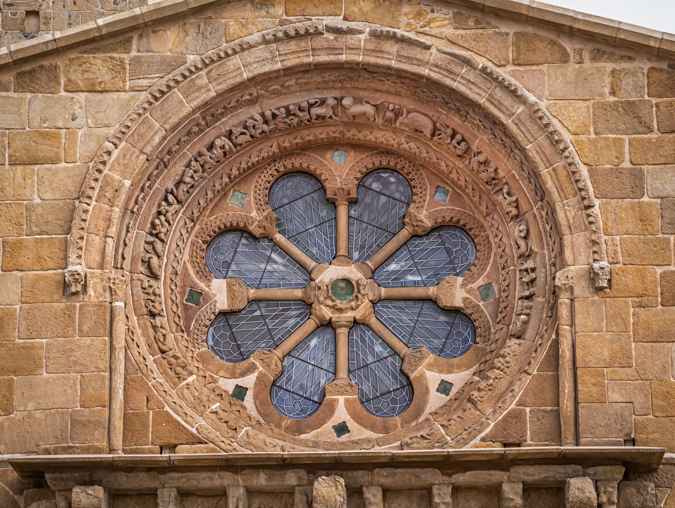 El rosetón de Santo Domingo