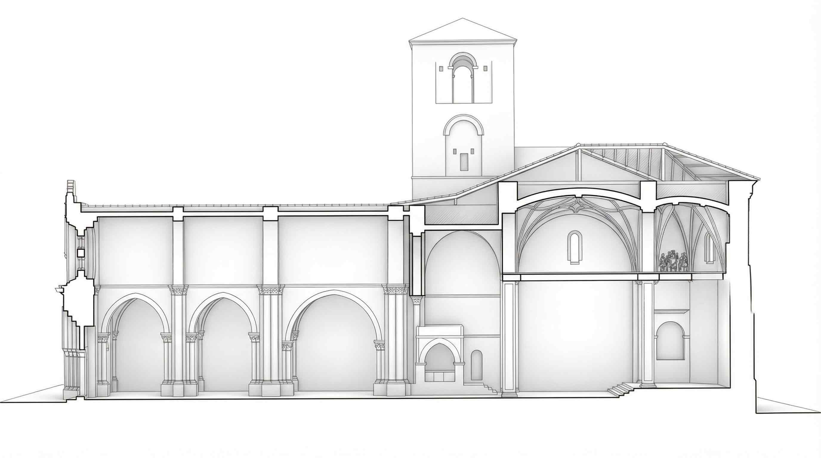 Alzado de Santo Domingo